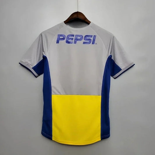 2002 Boca Juniors Home and Away Jerseys