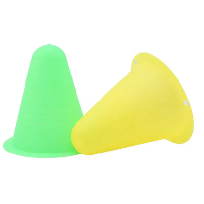 10 Pcs/Set Skate Marker Training Road Cones for Roller and Football Soccer
