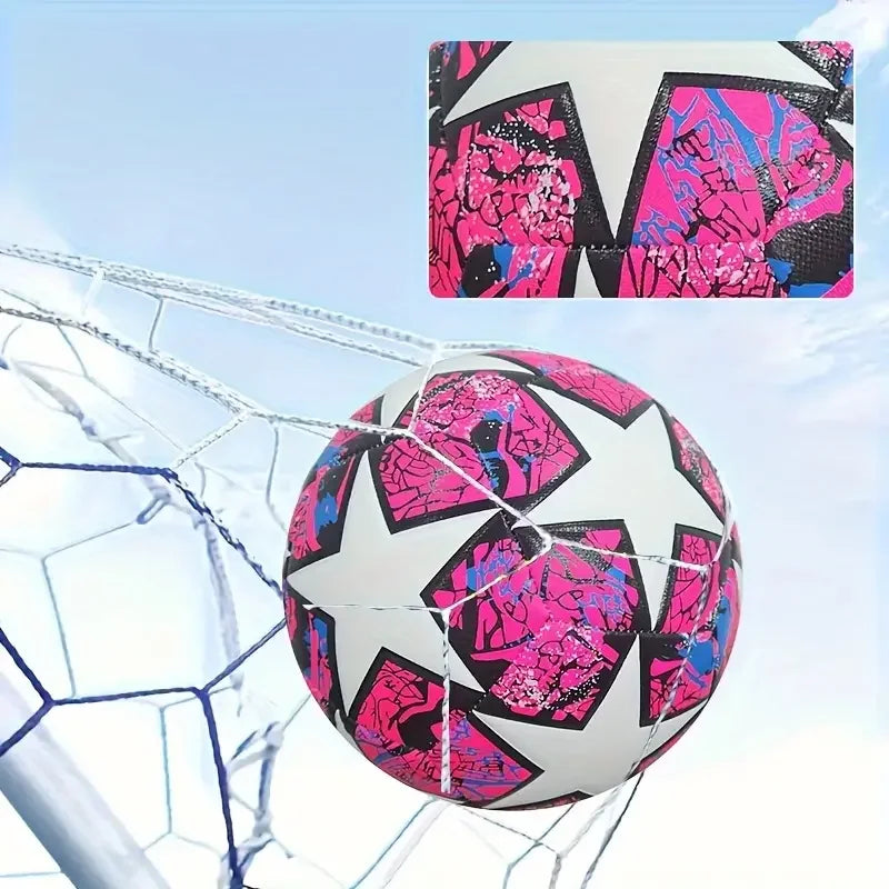 1pc PU Classic Ball Professional Soccer Ball - Official Size 5 - Perfect for Outdoor Training & Entertainment