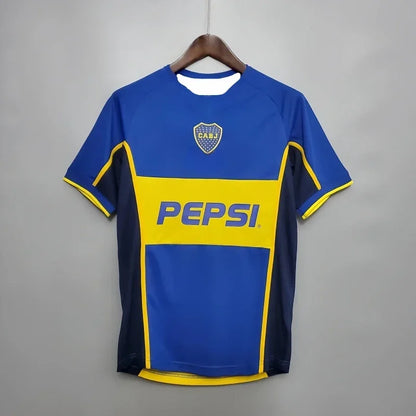 2002 Boca Juniors Home and Away Jerseys