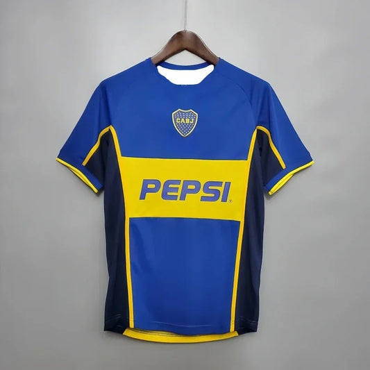 2002 Boca Juniors Home and Away Jerseys