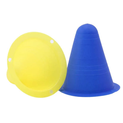 10 Pcs/Set Skate Marker Training Road Cones for Roller and Football Soccer