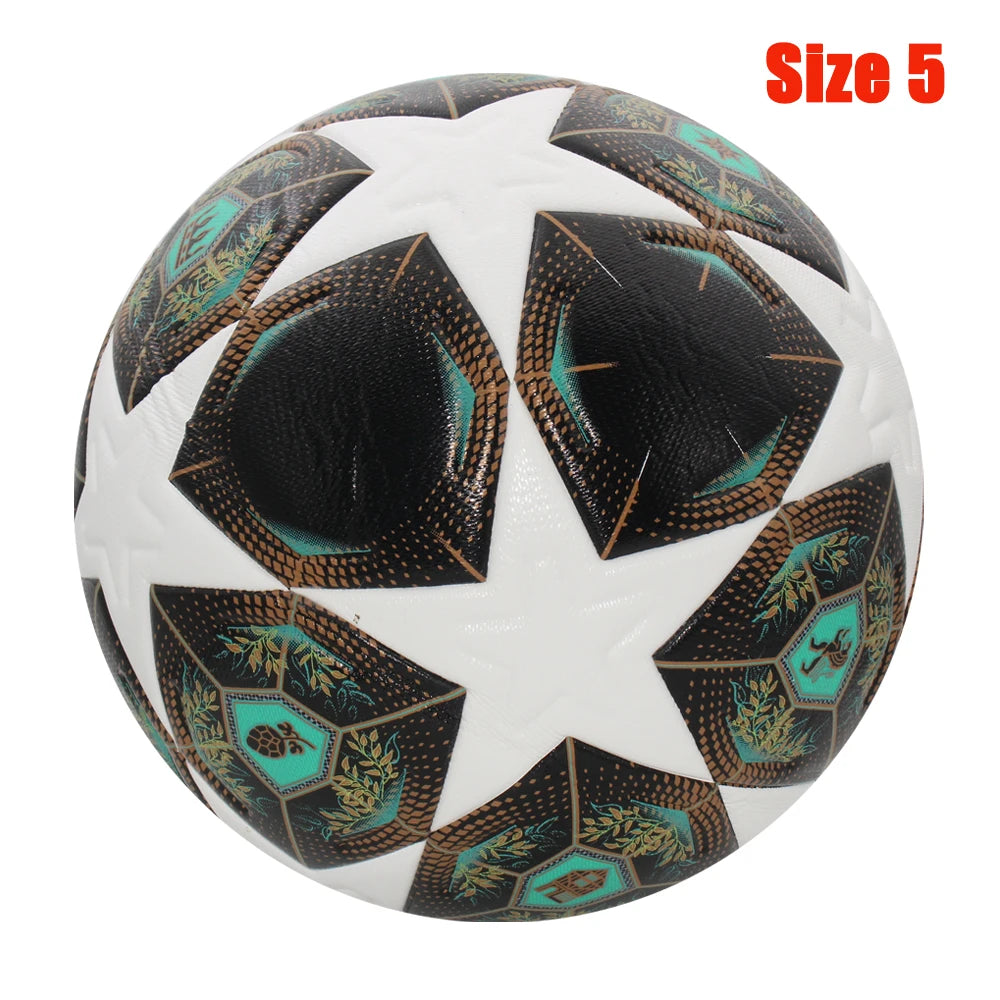 1PC Soccer Ball Standard Size 5 Seamless Wear Resistant Outdoor League Sports Football Training Match Football Futbol Voetbal
