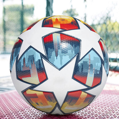 Professisonal Size 5 Soccer Ball 3 layers Seamless For Match  Training Perfect Gifts Also Young Adults Game