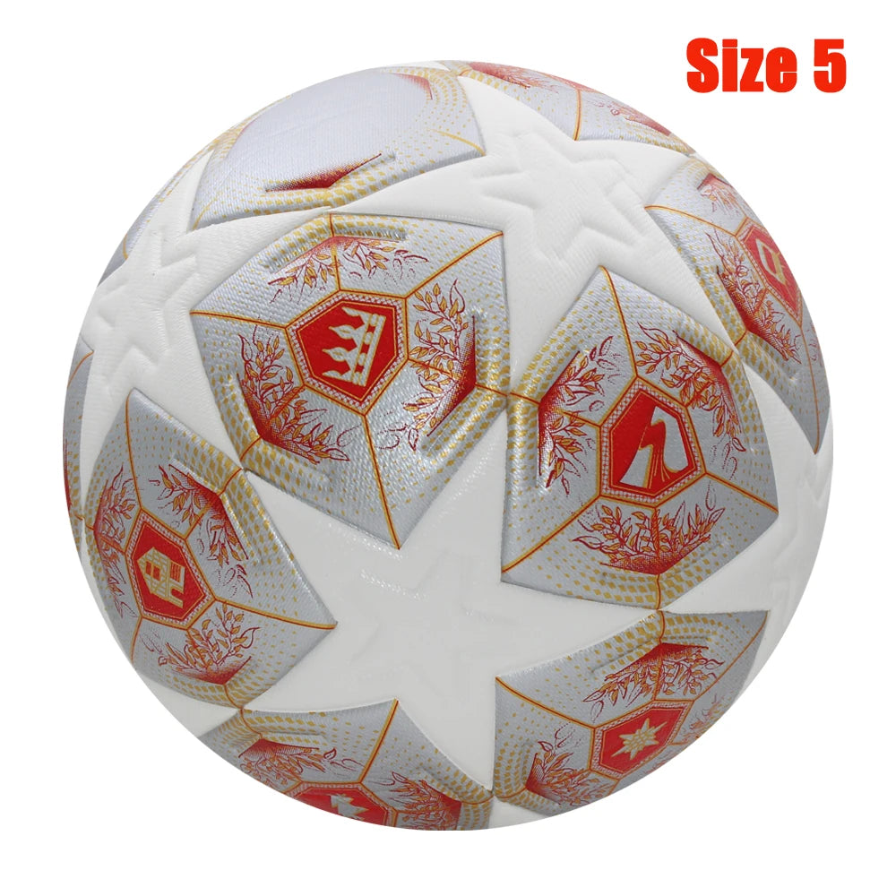 1PC Soccer Ball Standard Size 5 Seamless Wear Resistant Outdoor League Sports Football Training Match Football Futbol Voetbal
