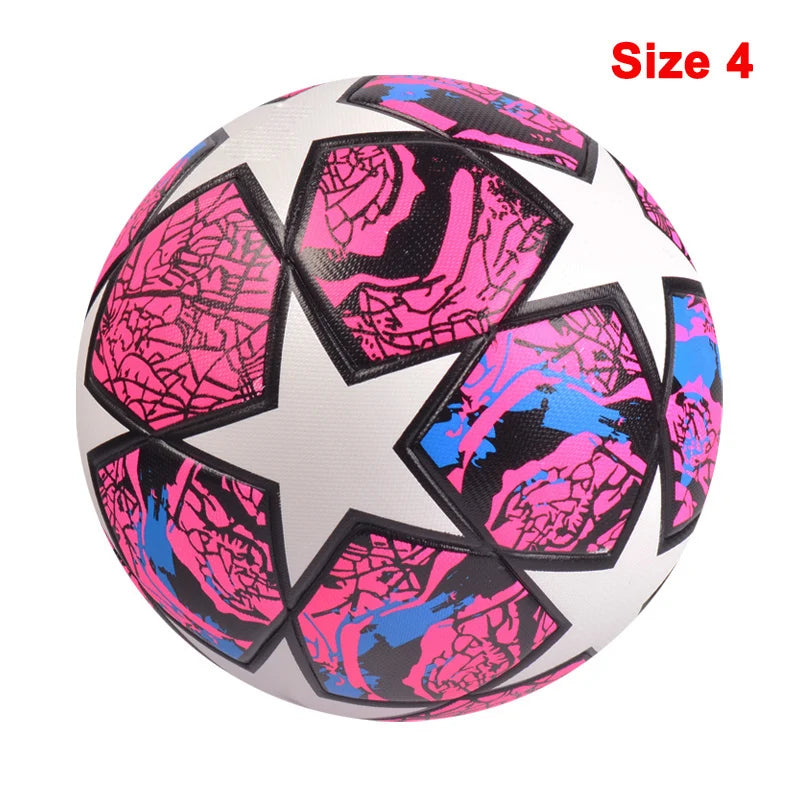 1PC Soccer Ball Standard Size 5 Seamless Wear Resistant Outdoor League Sports Football Training Match Football Futbol Voetbal