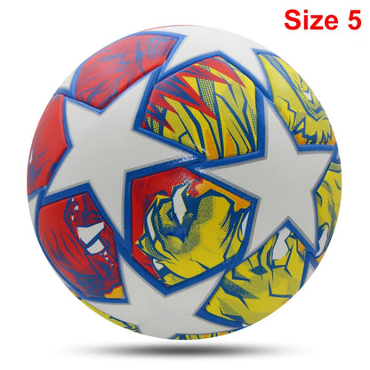 1PC Soccer Ball Standard Size 5 Seamless Wear Resistant Outdoor League Sports Football Training Match Football Futbol Voetbal